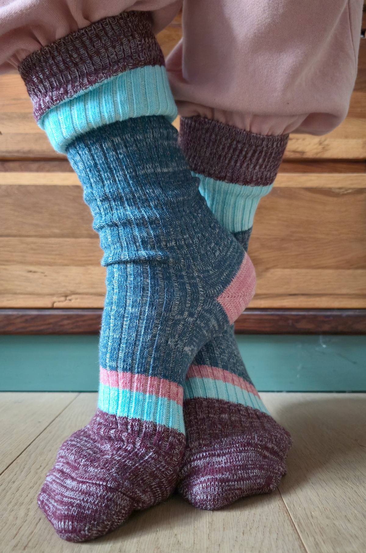 Chaussettes chaudes en laine et coton bio pour enfant et adulte – pointures 23 à 46 - Fräulein Prusselise