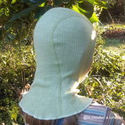 Cagoule bébé et enfant en coton, laine et soie - Cosilana