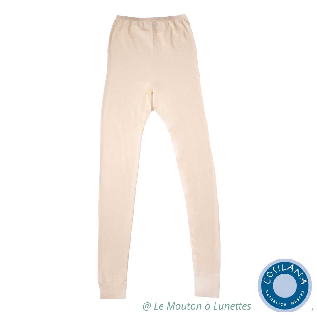 legging ecru femme