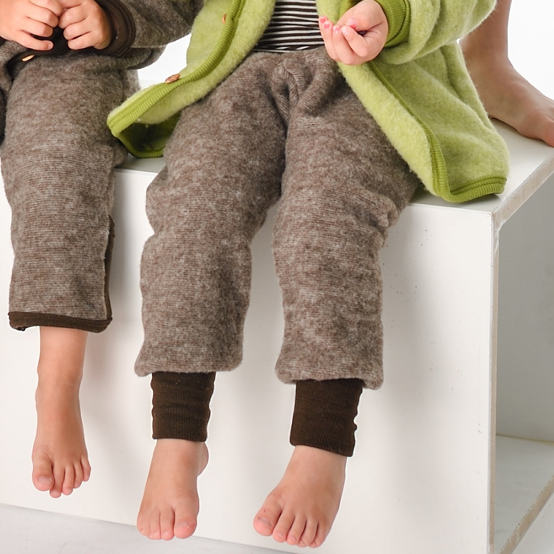 Pantalon évolutif en laine polaire naturelle bio - COSILANA