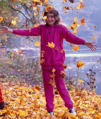 Pyjama 2 pièces garçon et fille en laine bouclette - COSILANA