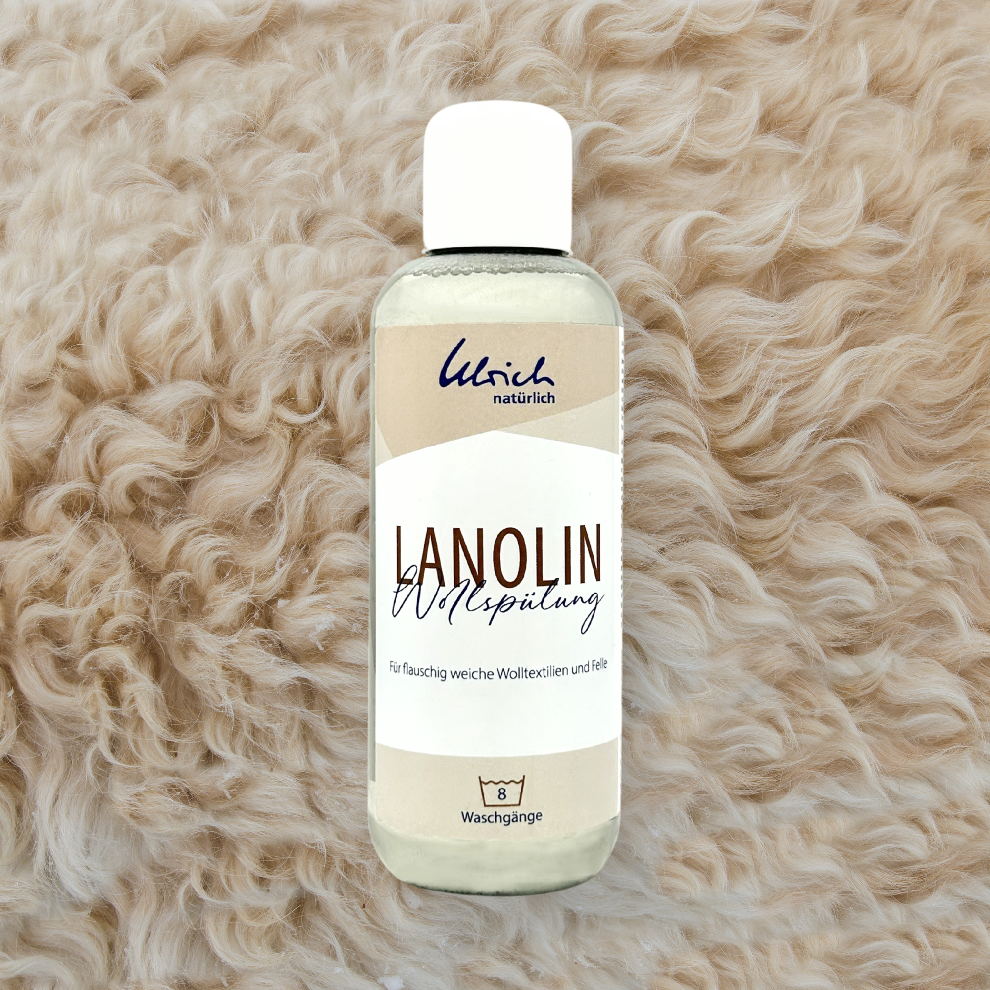 Cure à la lanoline 250 ml ULRICH natürlich - Cure de rinçage à 15% de lanoline