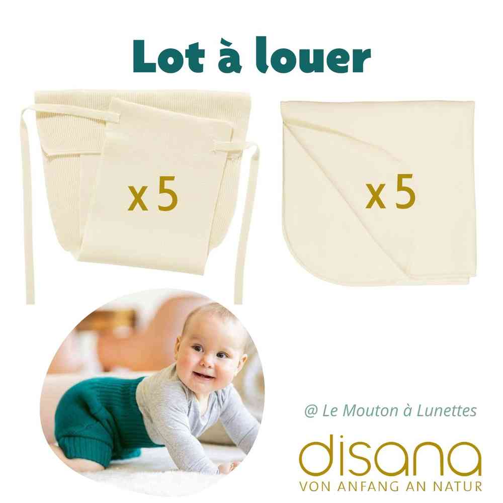 Lot de couches lavables