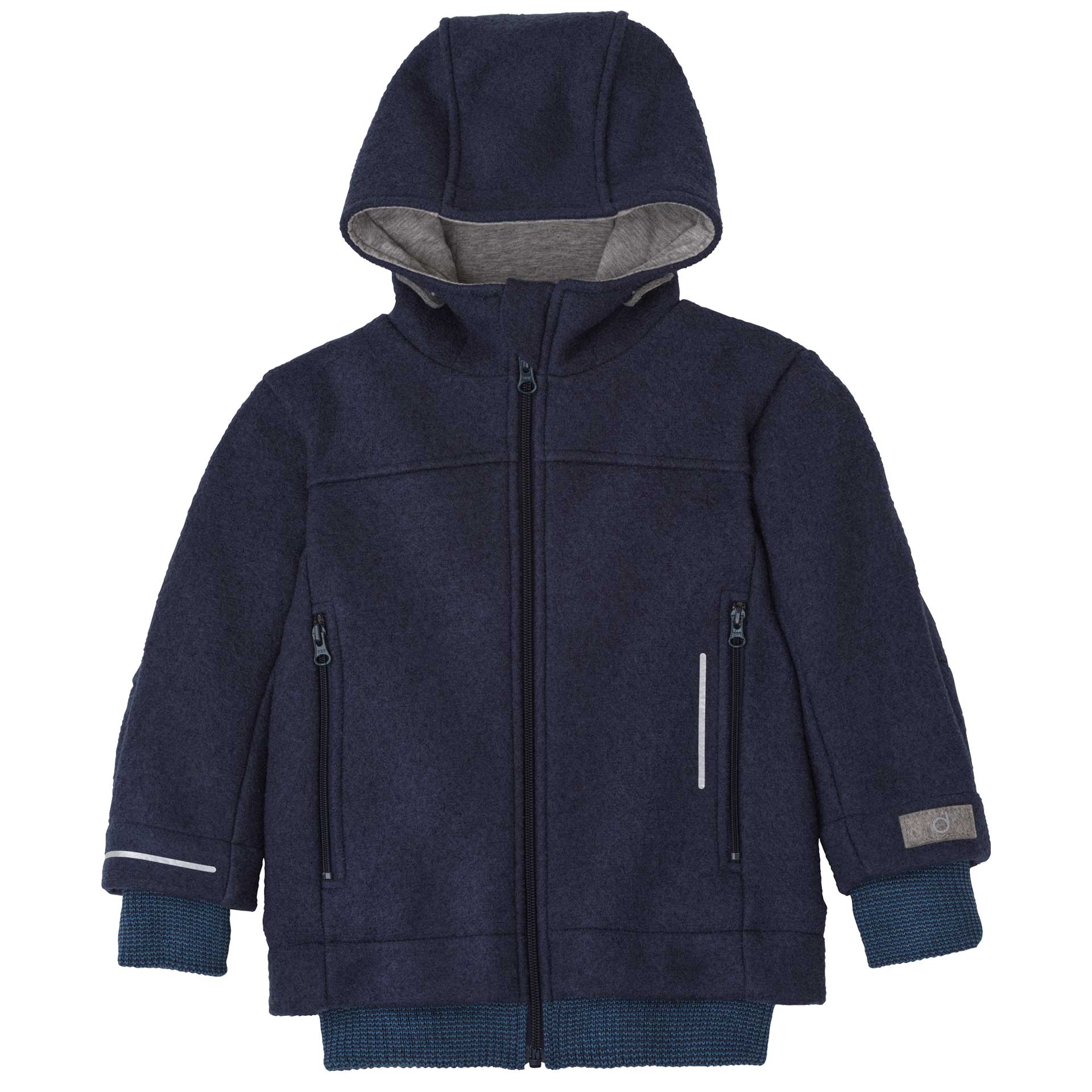 Parka hiver enfant et ado en laine bouillie bio - Veste Outdoor DISANA 3 à 14 ans