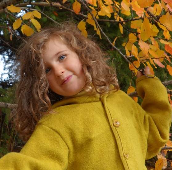 Veste outdoor laine bio disana