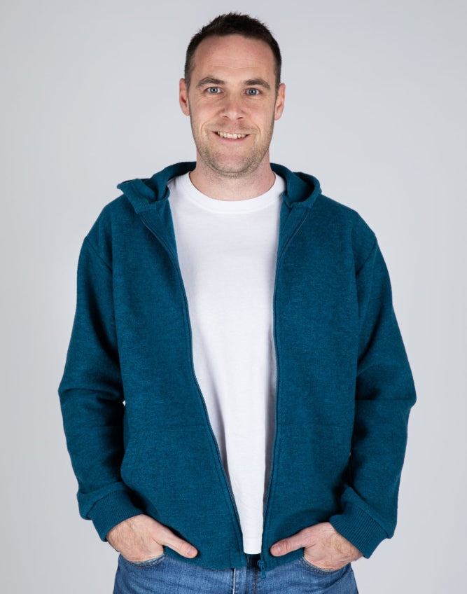 Veste en laine mérinos bio mixte pour adulte ENGEL NATUR - Transformable en veste de portage