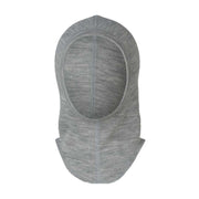 Cagoule bébé laine mérinos bio Engel natur - Cagoule laine et soie fine gris