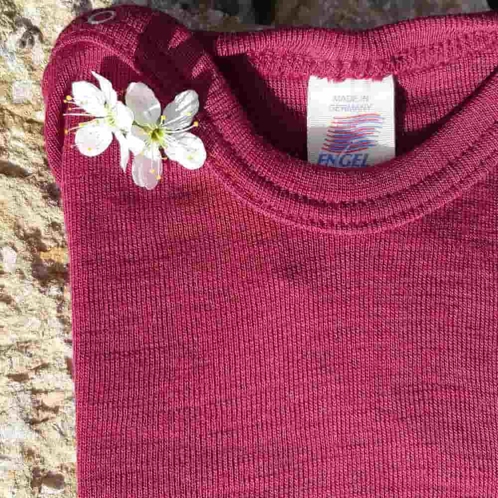 mélange laine mérinos bio et soie naturelle de ENGEL NATUR