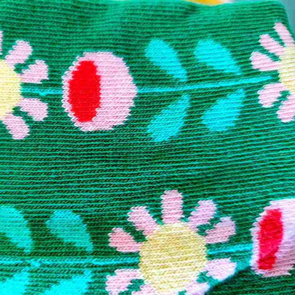 Collants "fleurs" en coton bio – Fräulein Prusselise - Derniers exemplaires