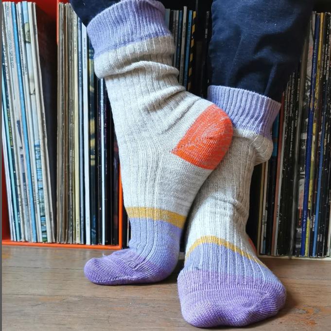 Chaussettes chaudes en laine et coton bio pour enfant et adulte – pointures 23 à 46 - Fräulein Prusselise