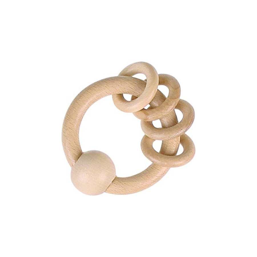 Hochet en bois nature Heimess