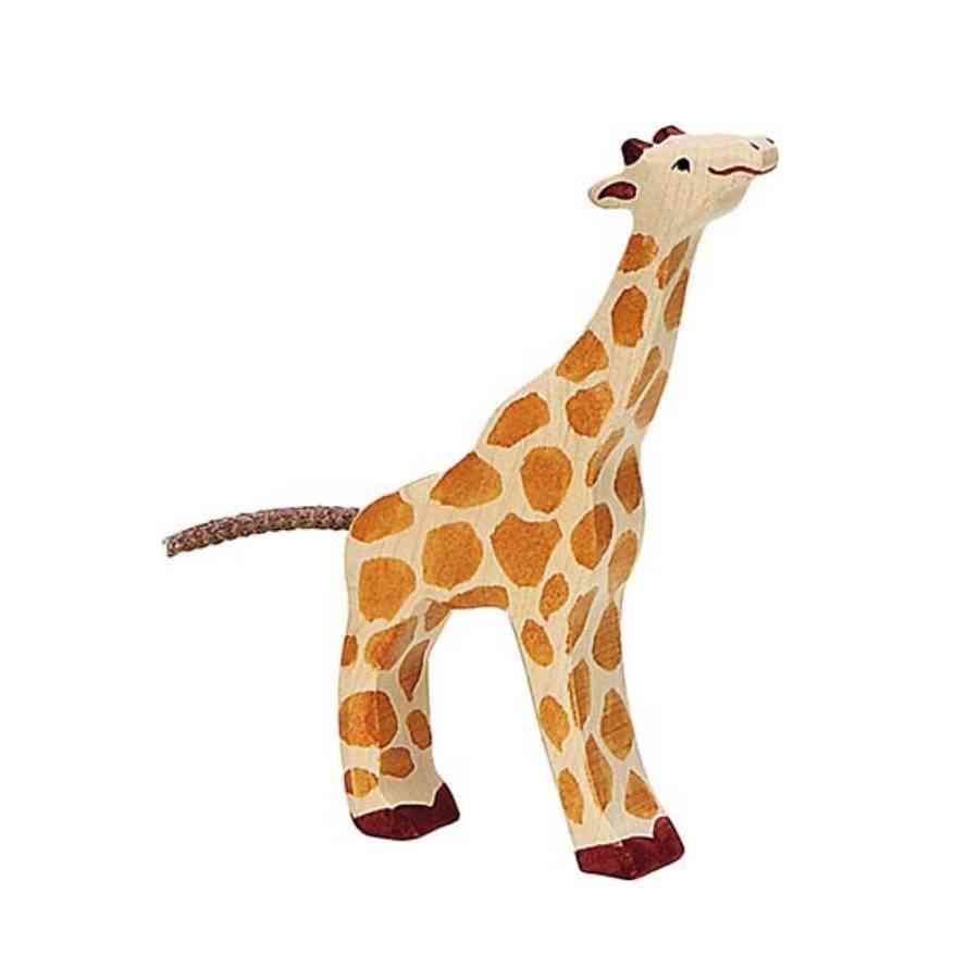 girafe en bois