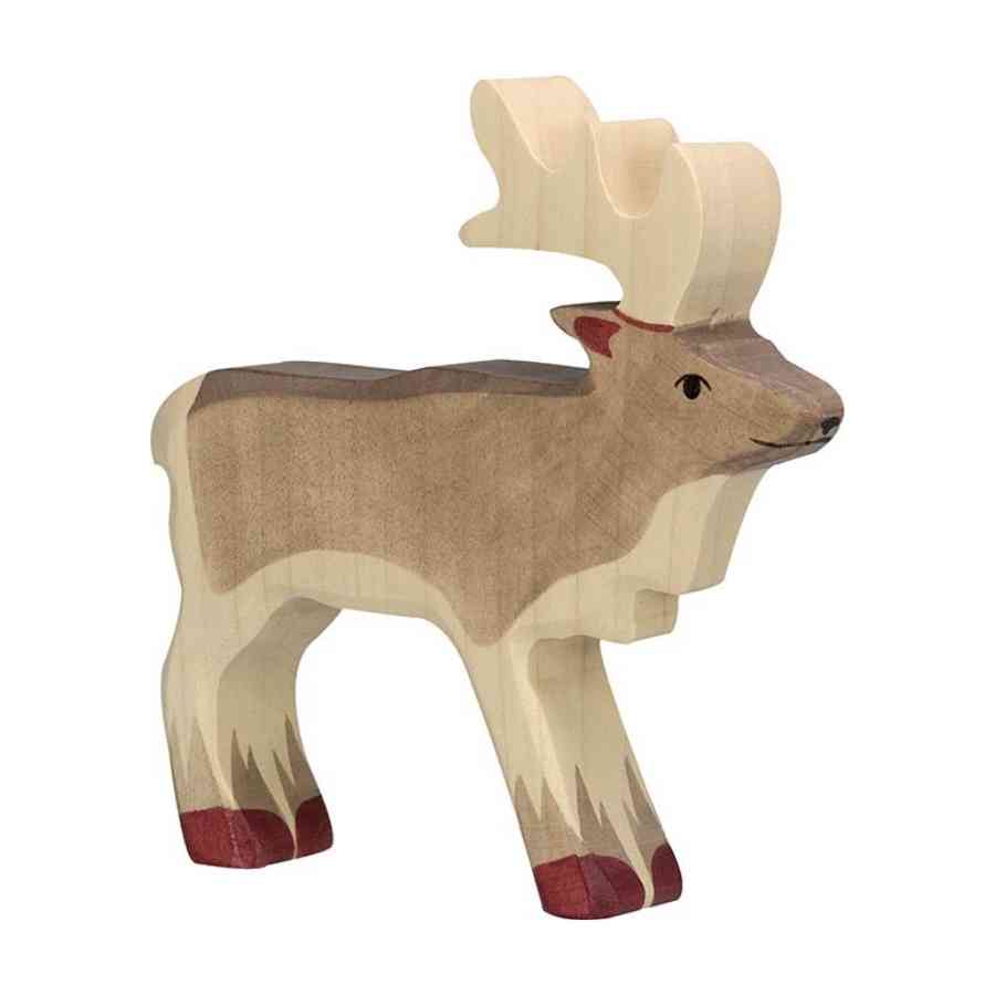 jouet cerf bois