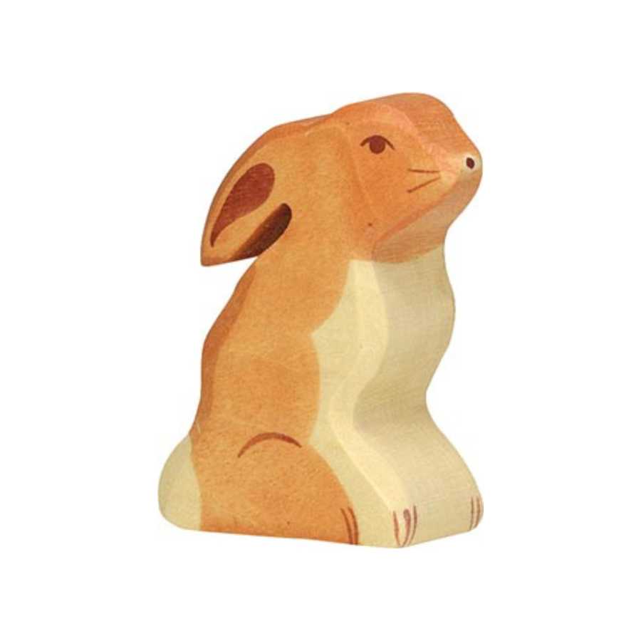 lapin en bois holztiger