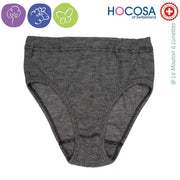 culotte hocosa en coton laine et soie pour femme - sous-vêtement bio sain écologique confortable