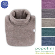 Cache-cou en polaire de laine bio - "Dickie" IOBIO by POPOLINI