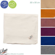 Couverture naissance laine et soie - LILANO