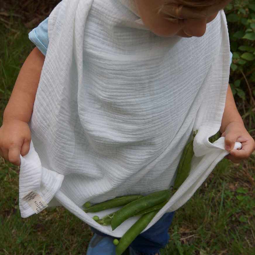 Lange en coton bio pour bébé Les Petits Pois