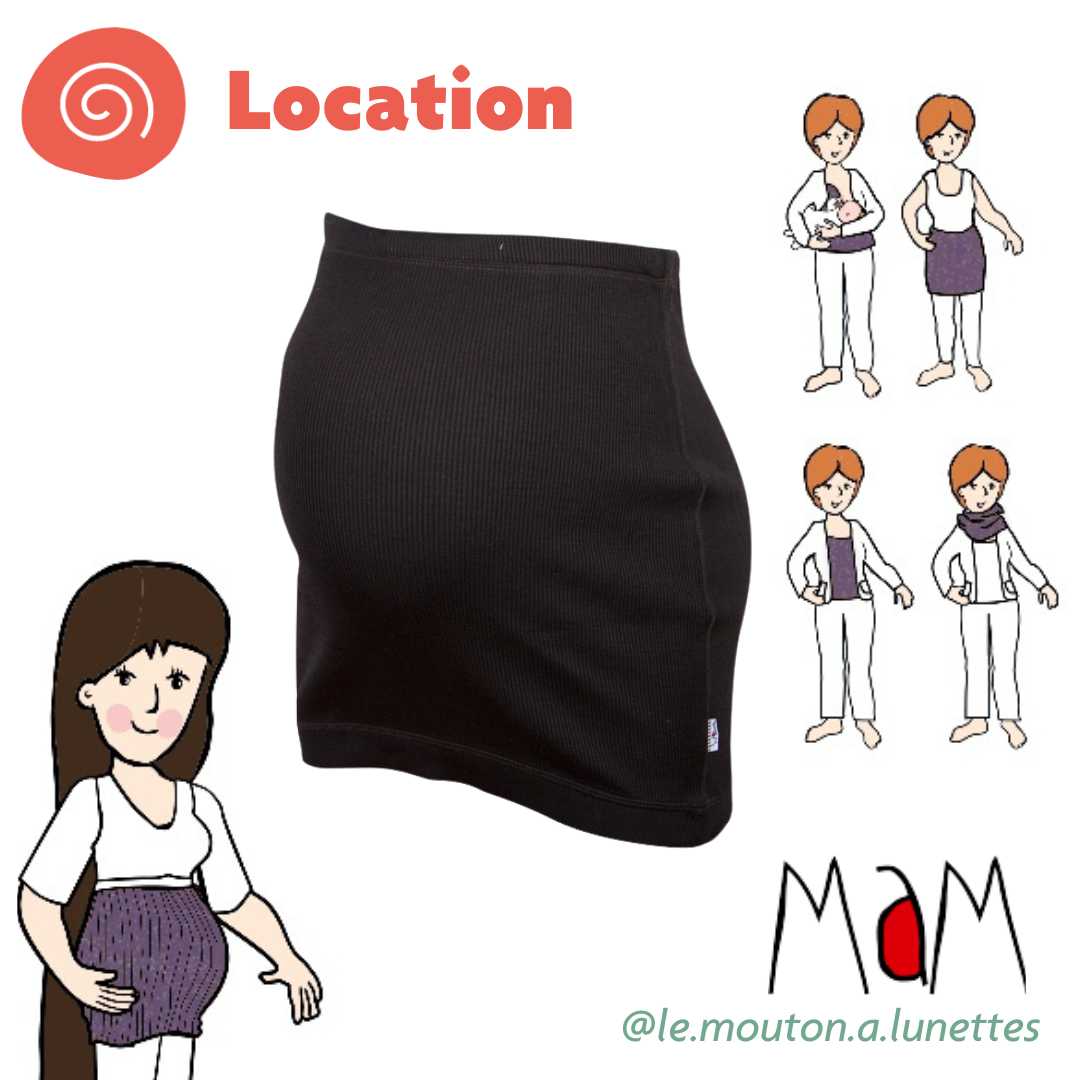 Location bandeau grossesse bustier allaitement MaM Multitube