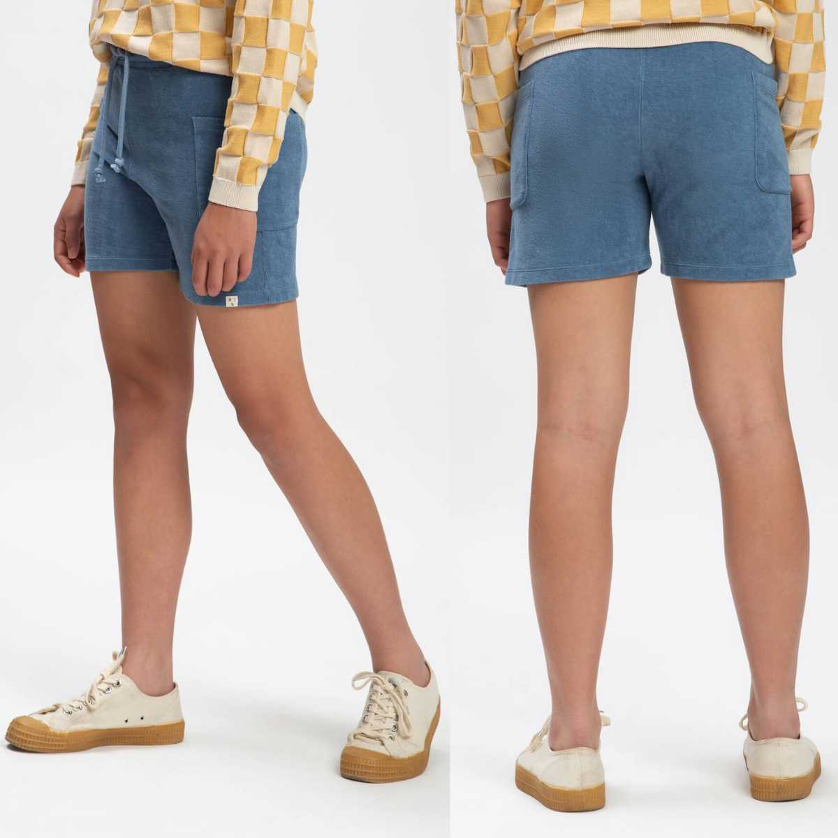 Short en éponge de coton bio pour enfant - Matona