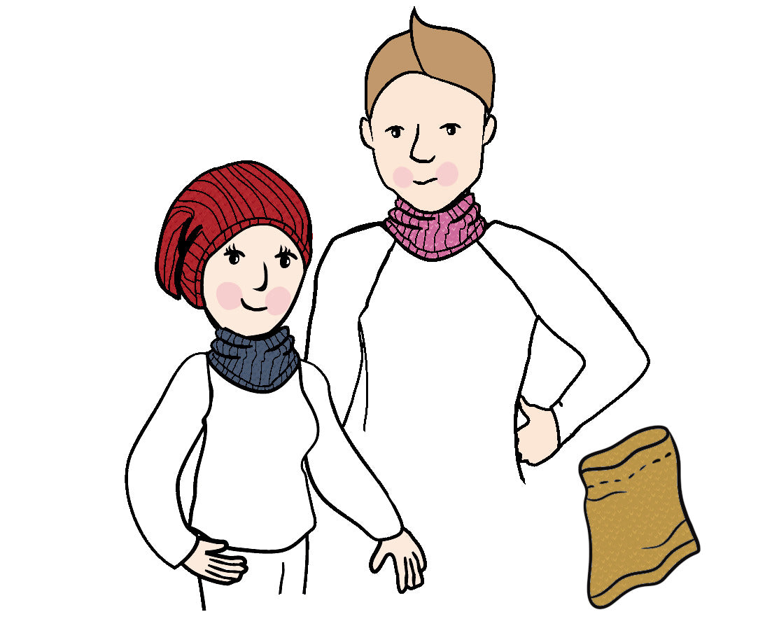 Snood en laine mérinos adulte et ado MaM/MaD - PRECOMMANDE 2026/27