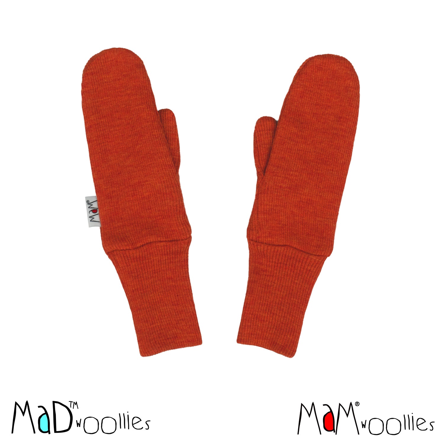Moufles en laine mérinos adulte et ado - MaM 2025/26