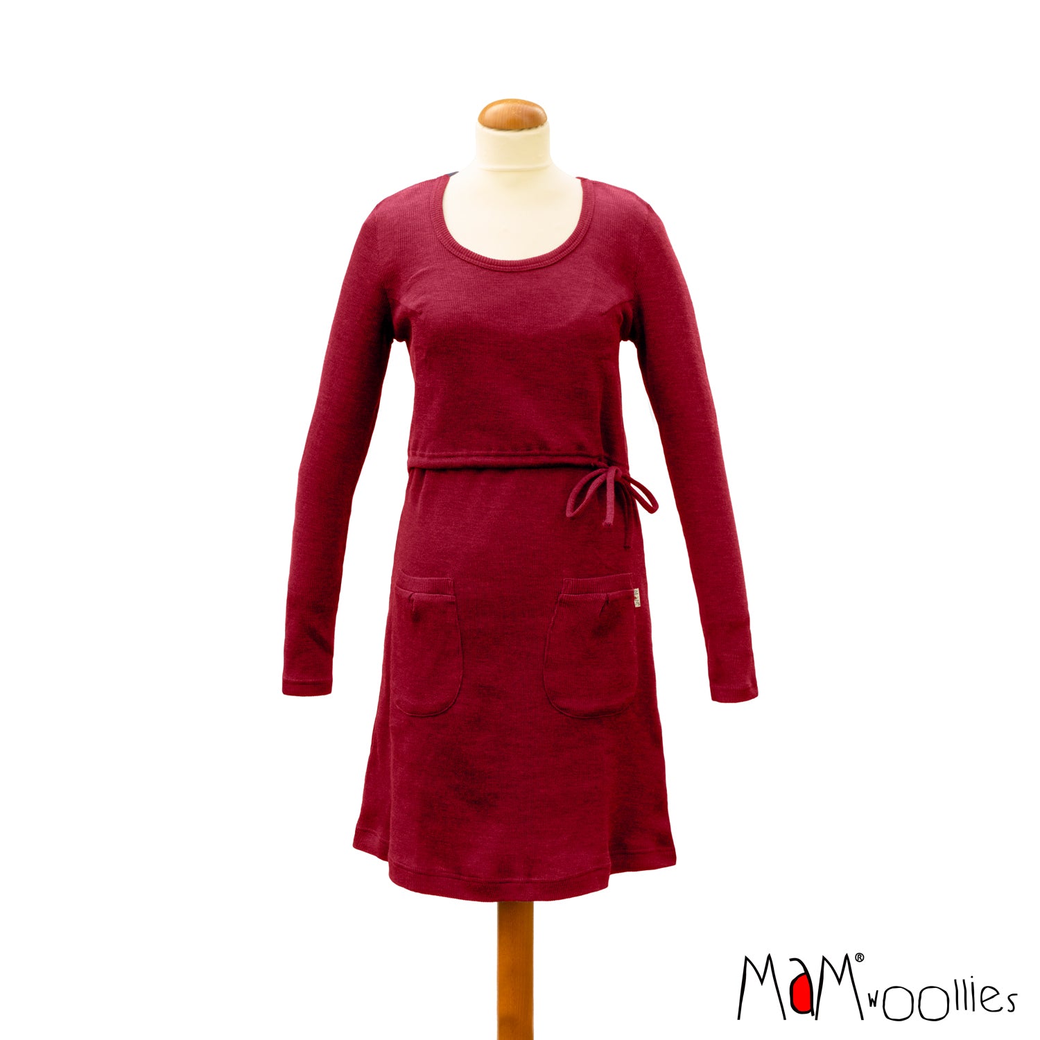 Robe tunique MaM en laine mérinos grossesse/allaitement – PREVENTE 2025/26