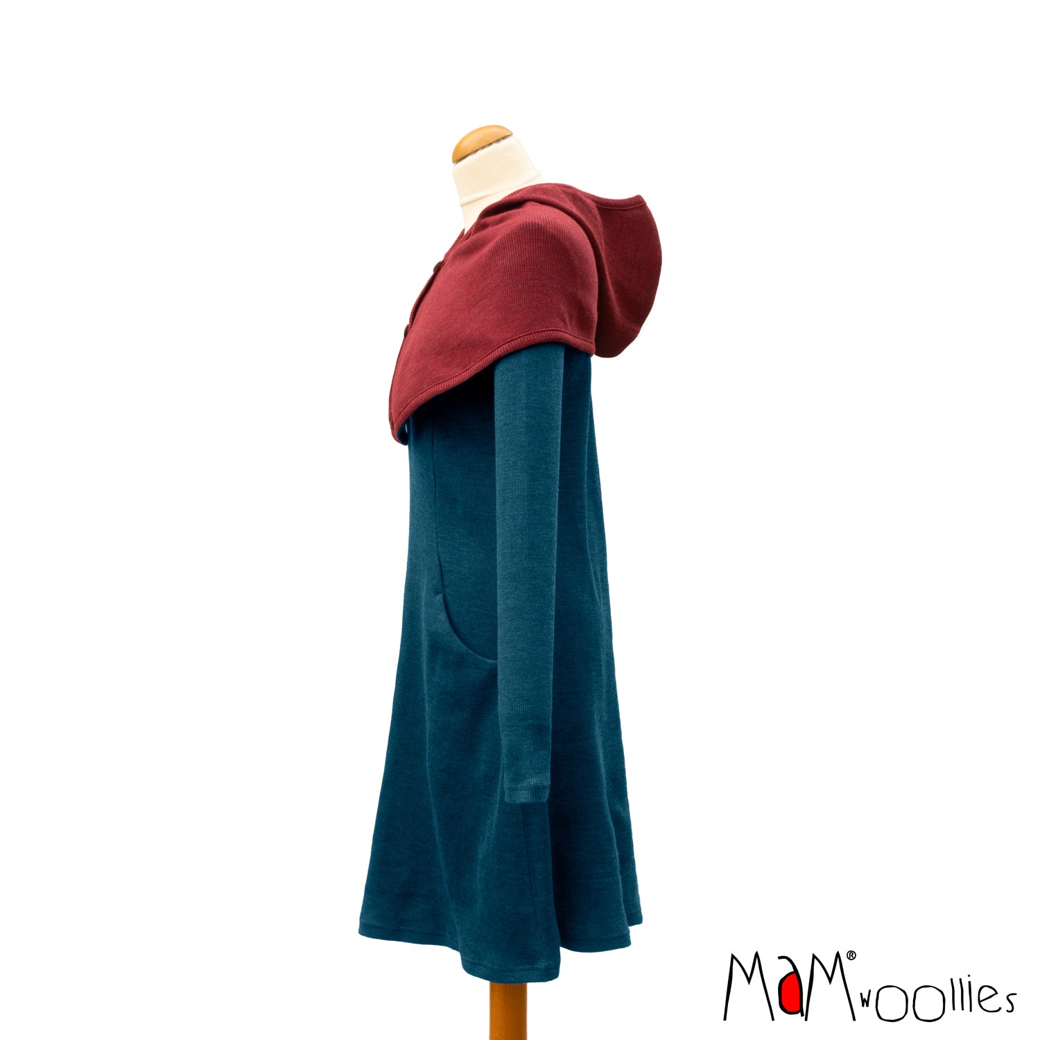 Capuche-cagoule en laine mérinos ado adulte - "Balaclava" Nouveauté MaM 2025/26
