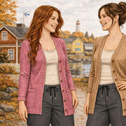 Cardigan AAVA en laine mérinos pour femme - Nouveauté MaM – PREVENTE 2026/27