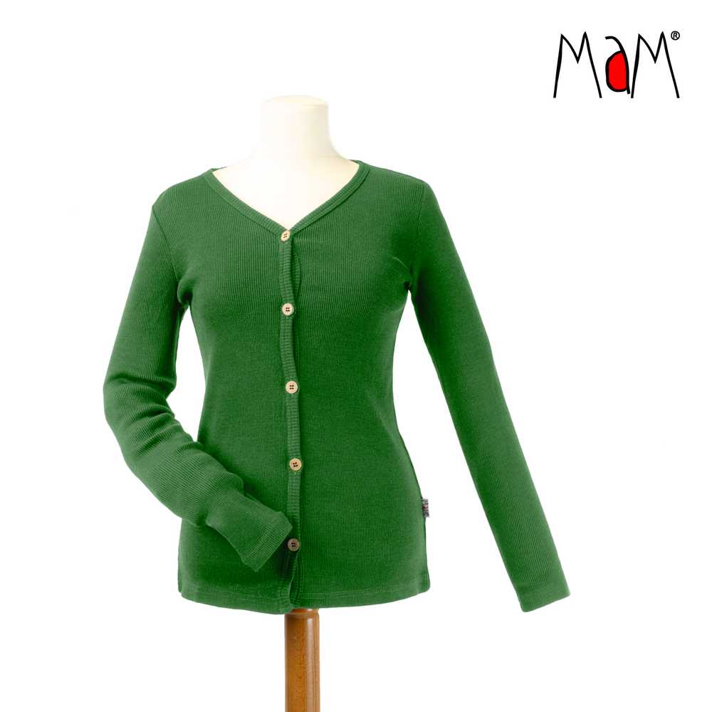 cardigan laine mérinos femme MaM gilet boutons coco