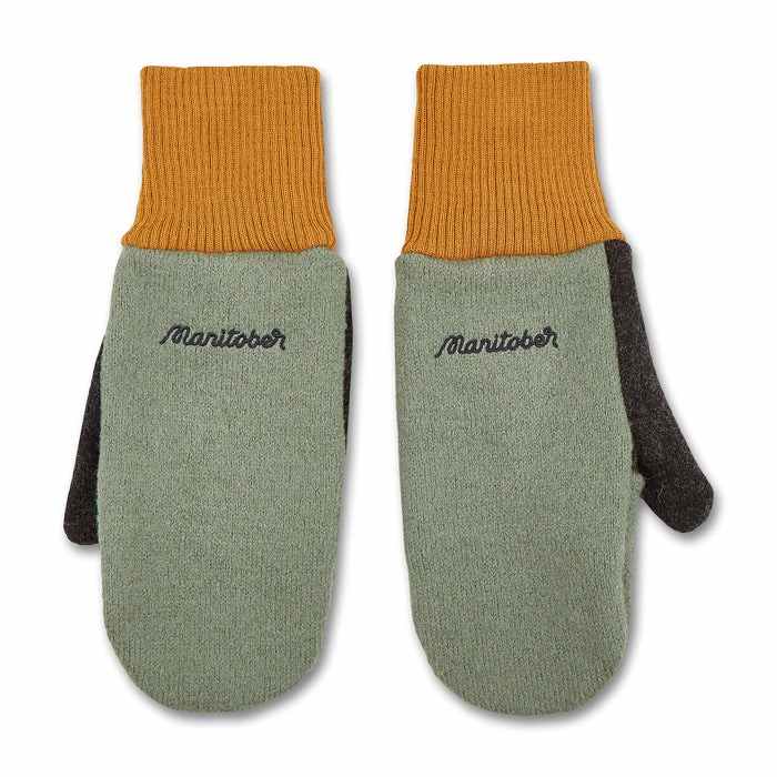 Moufles mitaines laine bouillie bio Manitober ado adulte