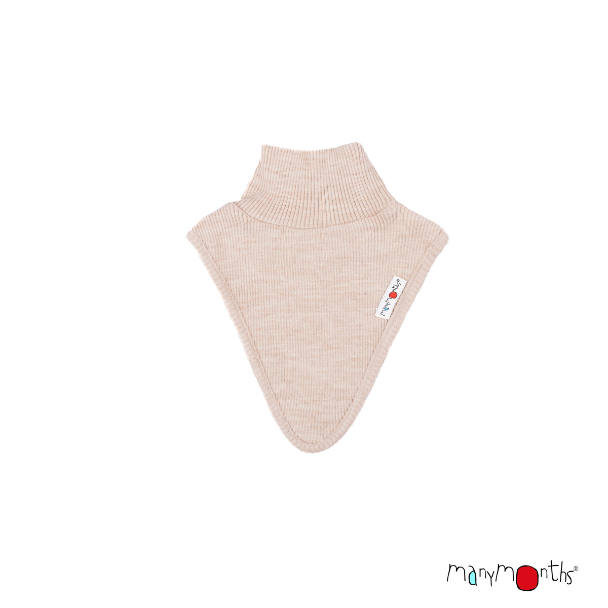 Dickie ManyMonths en laine mérinos, col en laine mérinos enfant et adulte, coloris écru Toasted Coconut – collection 2026/2027