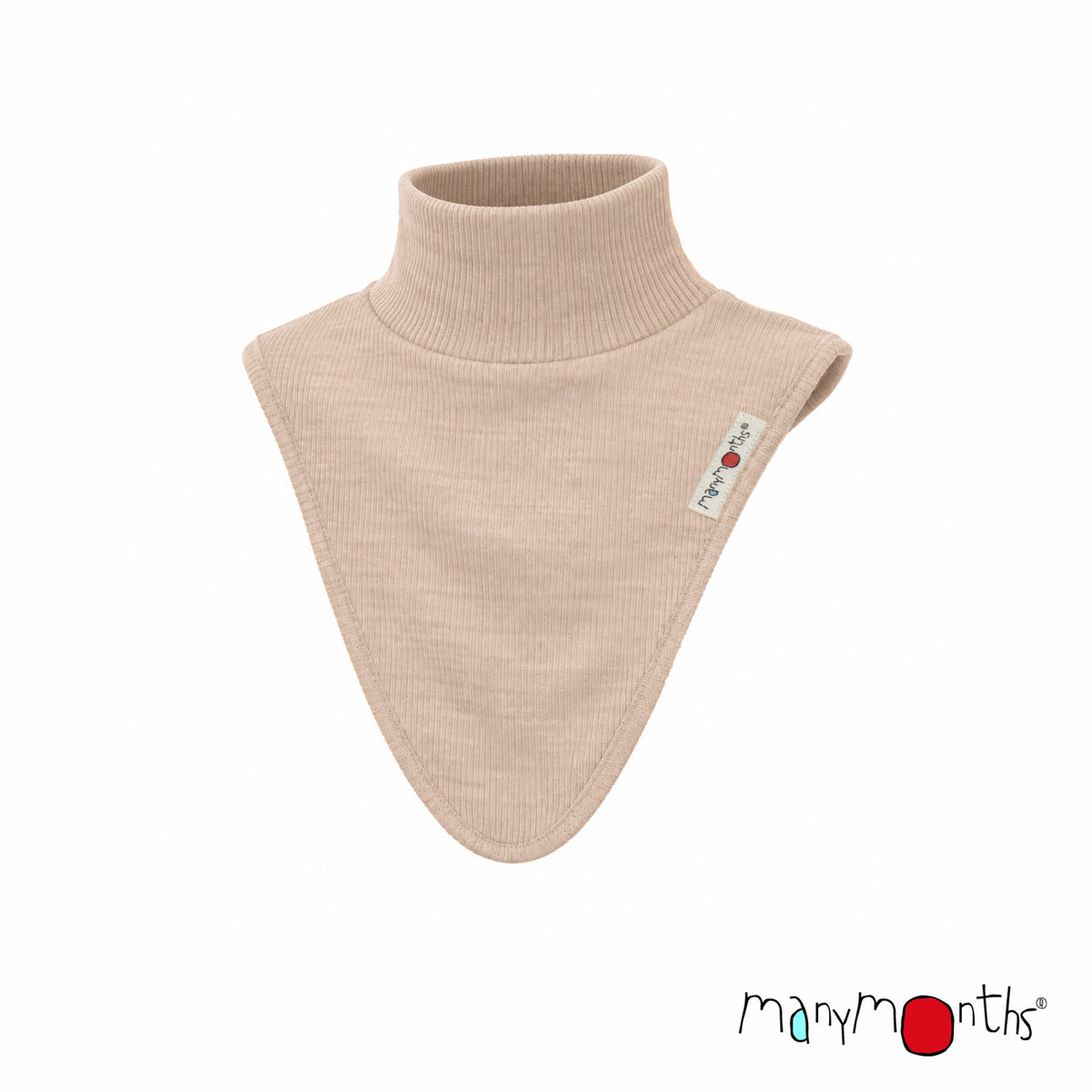 Dickie ManyMonths en laine mérinos, col en laine mérinos enfant et adulte, coloris écru Toasted Coconut – collection 2026/2027