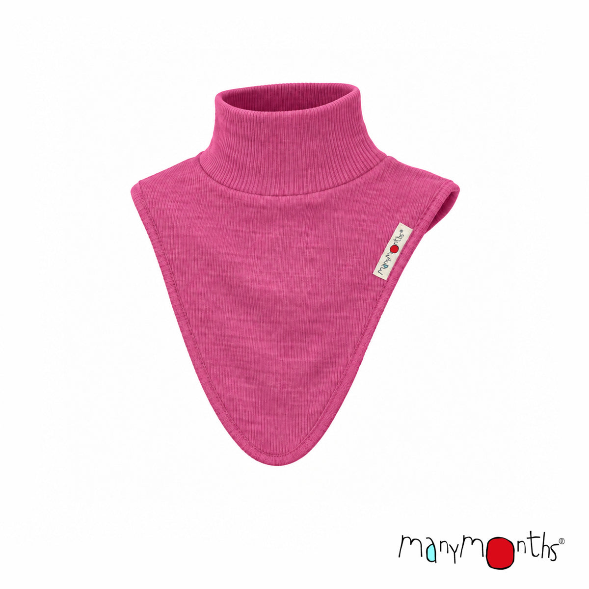 Dickie ManyMonths en laine mérinos, col en laine mérinos enfant et adulte, coloris rose Nebula Pink – collection 2026/2027