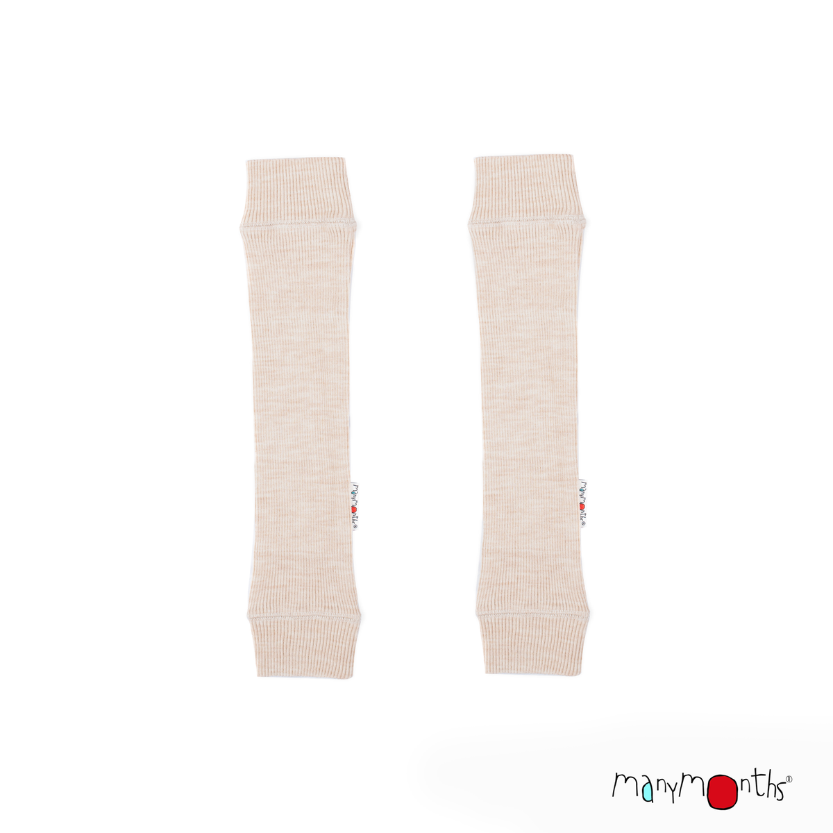 Jambières ManyMonths Enfant en laine mérinos, coloris écru Toasted Coconut – collection 2026/2027