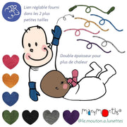 moufles laine mérinos manymonths bébé et enfant