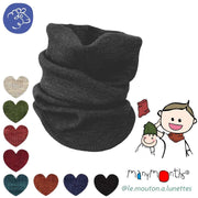 Snood Manymonths Kid Multitube en laine mérinos - Tour de cou enfant – PREVENTE 2025/26