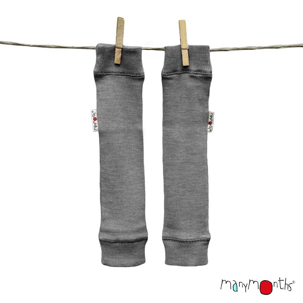 Jambières ManyMonths - Guêtres en laine mérinos "Tube warmers" Enfants