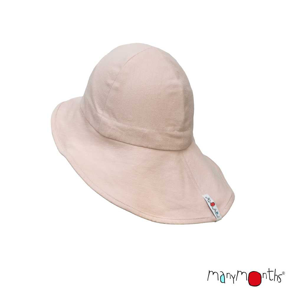 ManyMonths Summer Hat chapeau ete soleil ORIGINAL en chanvre et coton bio évolutif pour bébé et enfant beige Coffee Frappe