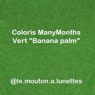 chanvre coton bio manymonths vert banana palm