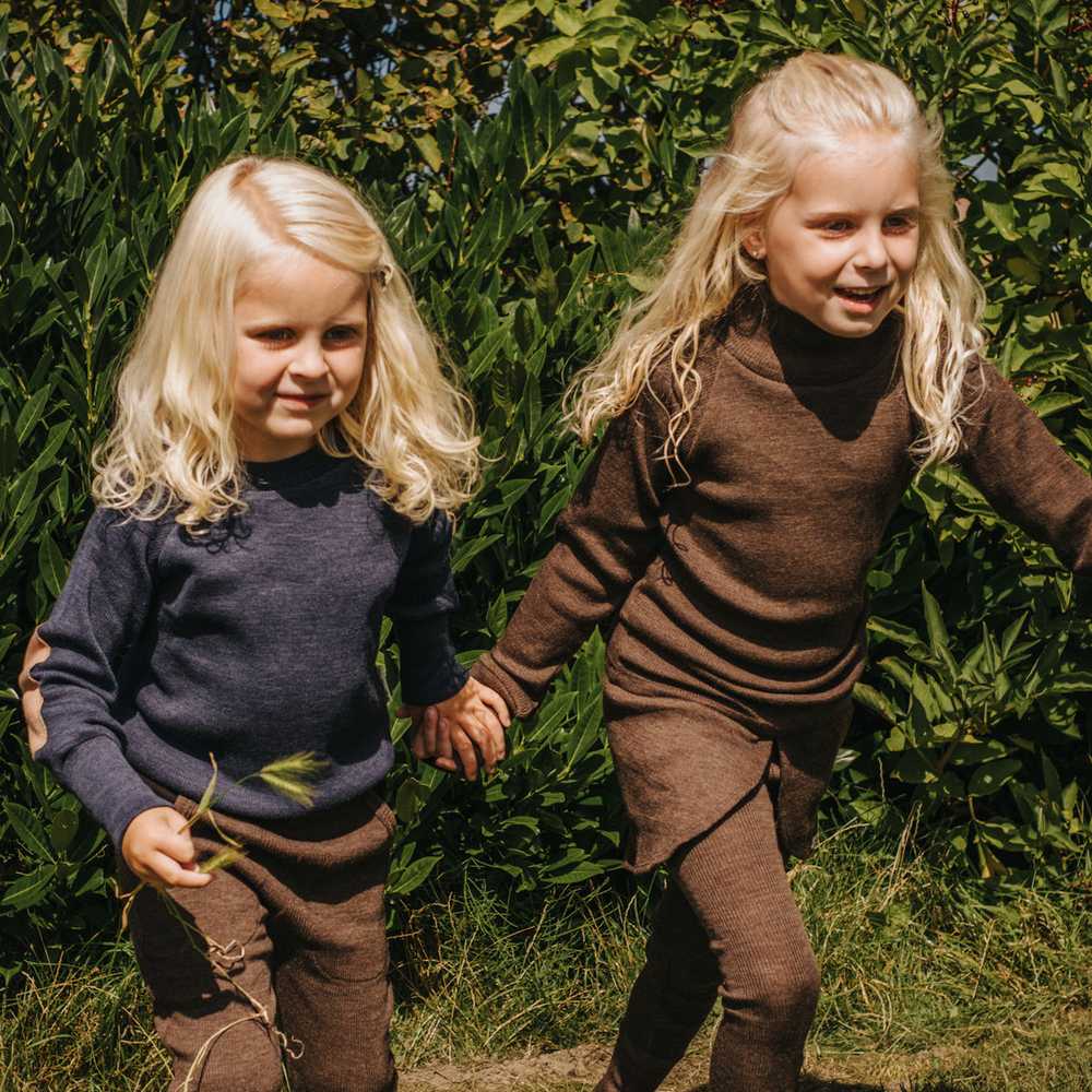 Pull col roulé enfant en laine mérinos - ManyMonths Turtleneck top - Derniers Exemplaires !