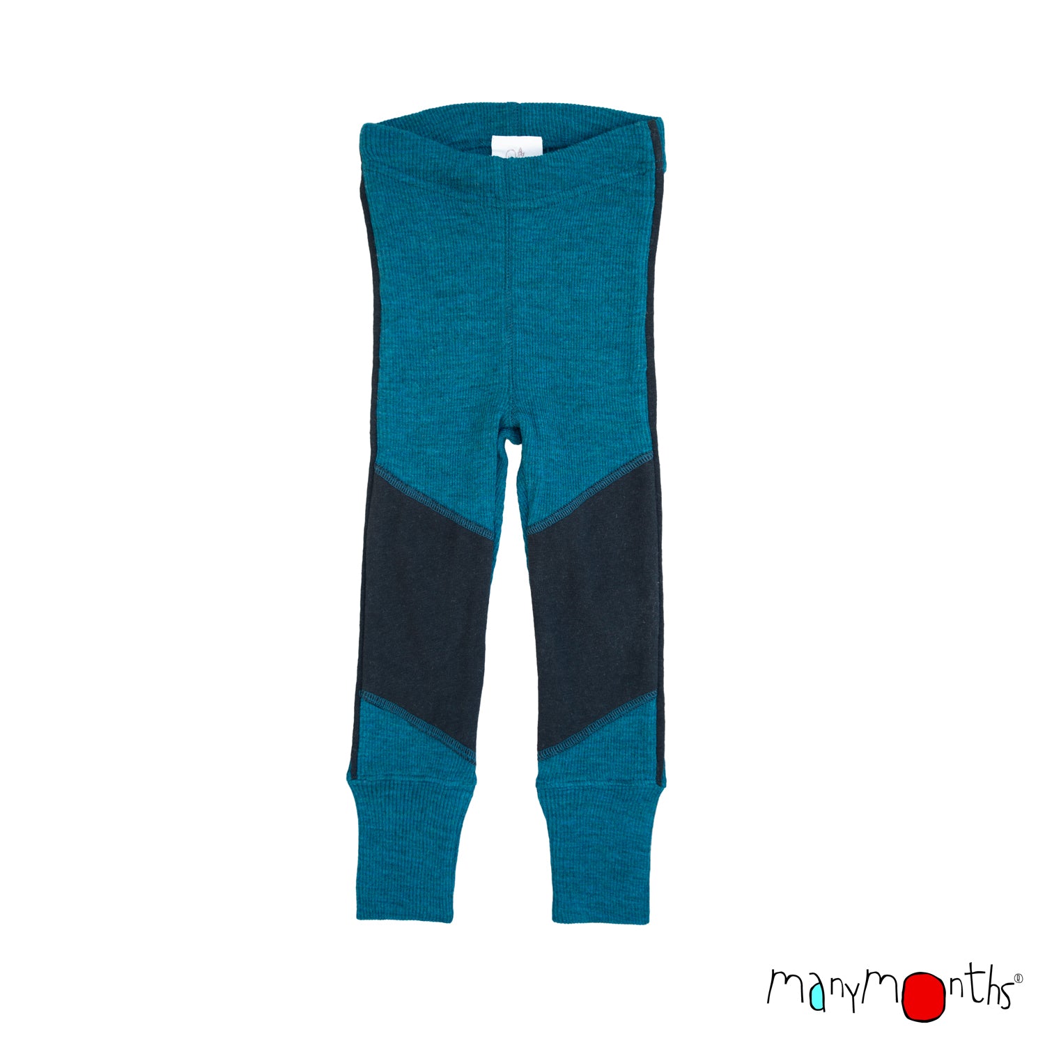 Leggings mérinos enfant "Sport" avec renforts chanvre ManyMonths – Nouveauté 2025/26