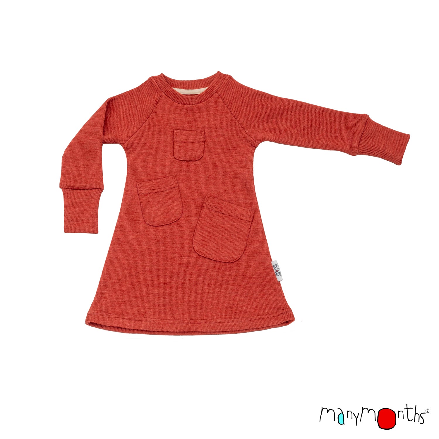 Robe ManyMonths poches à trésors en laine mérinos – Nouveauté 2025/26