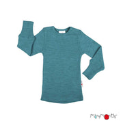 Tricot manches longues en laine mérinos enfant - ManyMonths