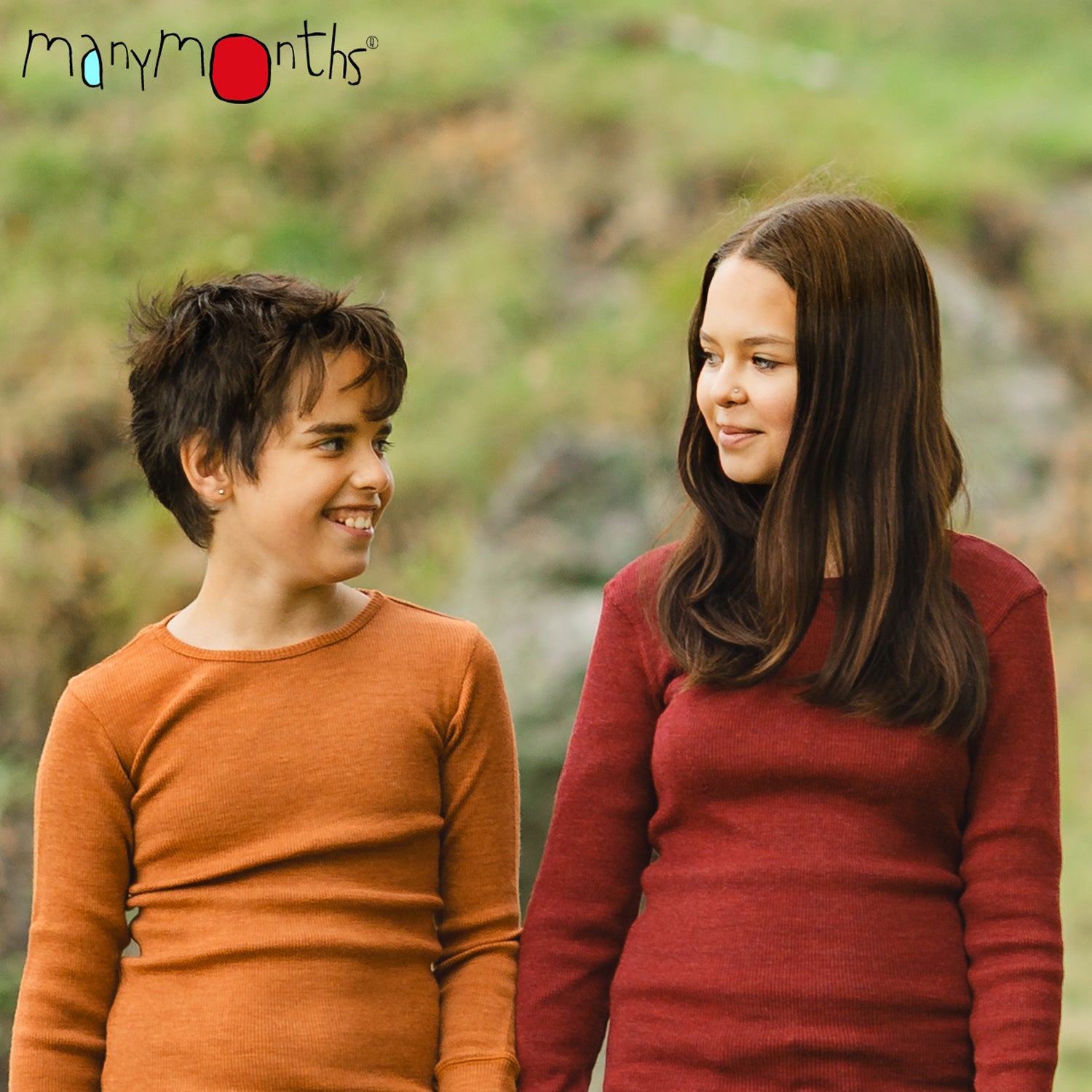 Tricot manches longues en laine mérinos enfant ManyMonths – PREVENTE 2025/26
