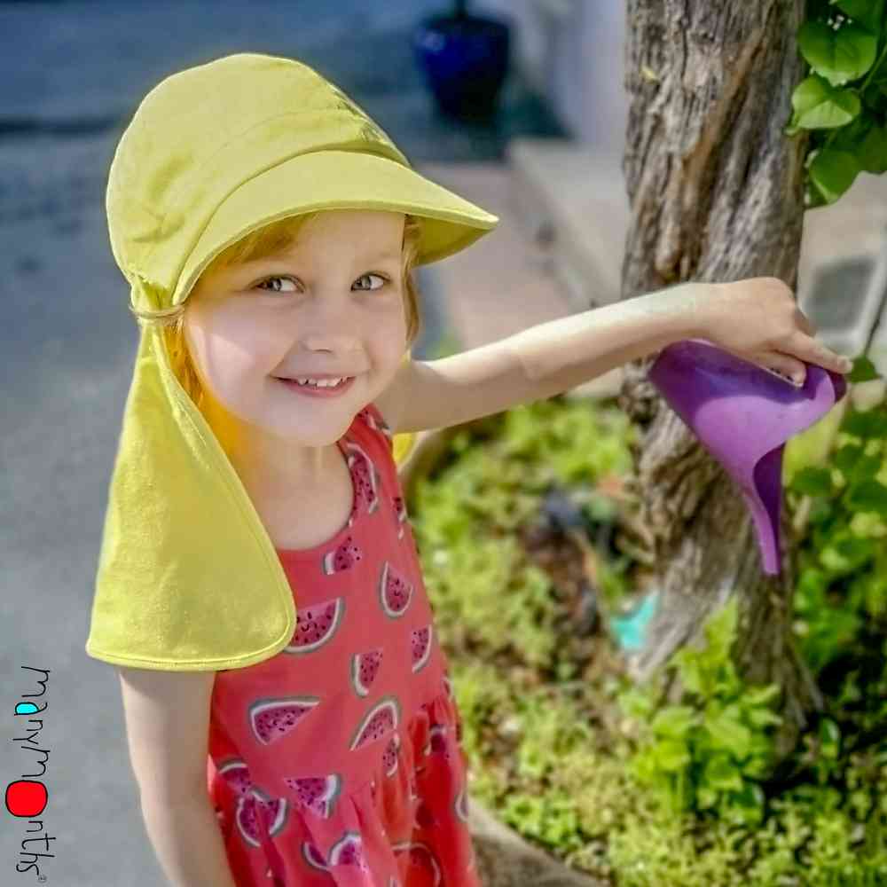 ManyMonths casquette enfant soleil ete ajustable summer multicap chanvre coton bio