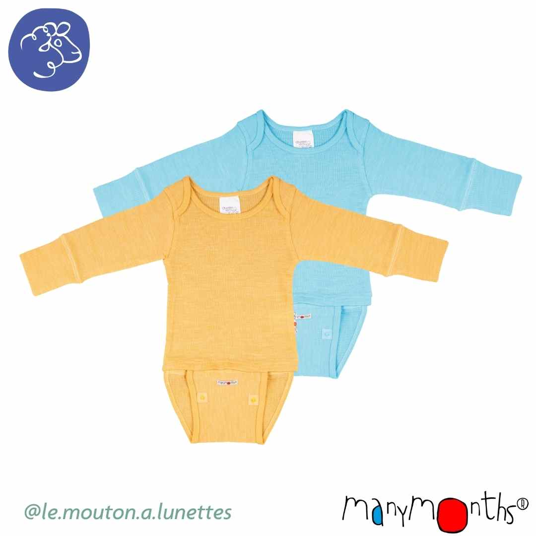 Body laine mérinos 4 saisons Manymonths