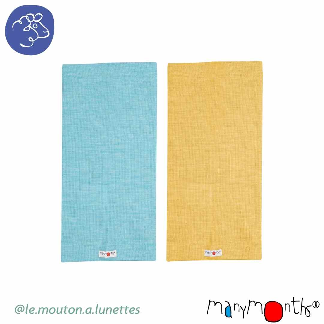 Tour de cou en laine mérinos Manymonths 4 saisons