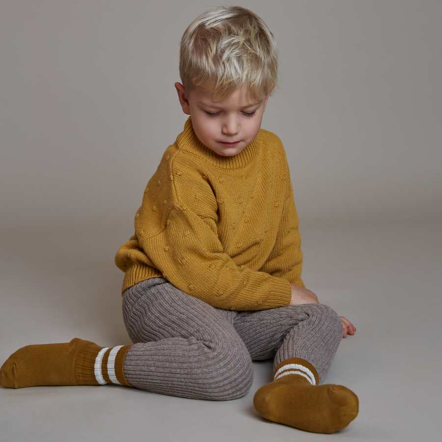 Matona_juri-pantalon-leggings_enfant-taupe_laine-recyclee-cachemire