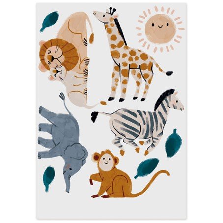 patch thermocollant réparation vêtements enfants NUUKK safari